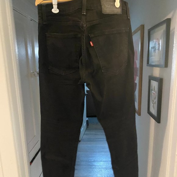 Levi's 512 men's black pants - 31x30 - Picture 2 of 3